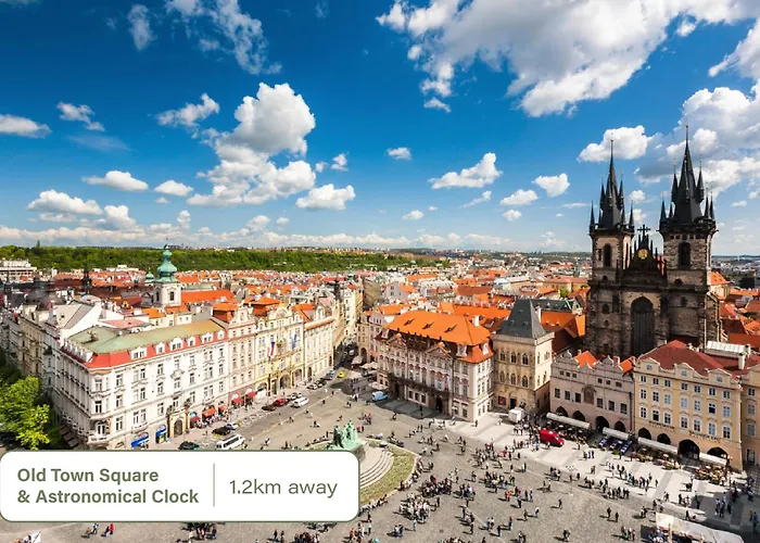 Homely I 44m2 I Elevator I Self Check-in Praga