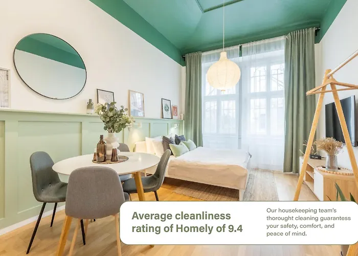 Homely I 44m2 I Elevator I Self Check-in Apartamento *
